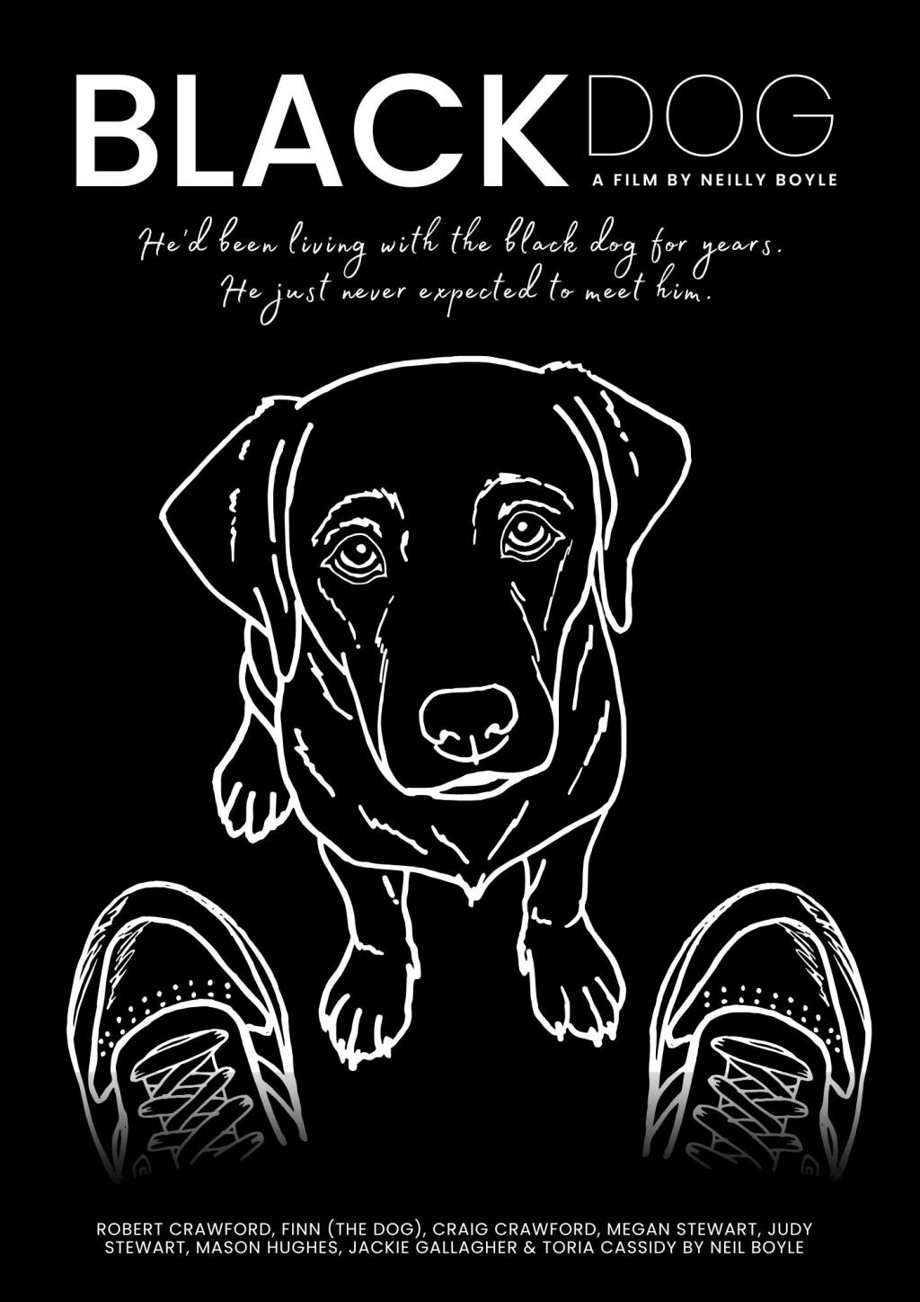 Filmposter for Black Dog